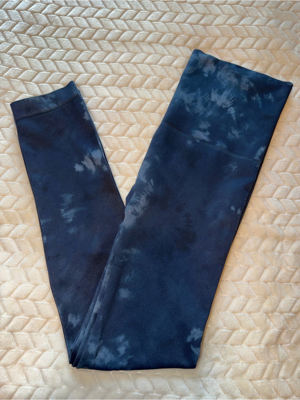 Spanx Look At Me Now Seamless Leggings Blue Size Large